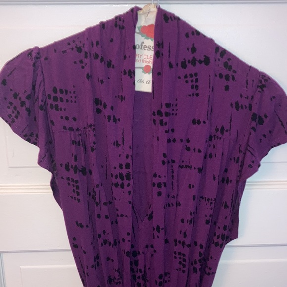 French Connection purple dress size 12 - Picture 4 of 6